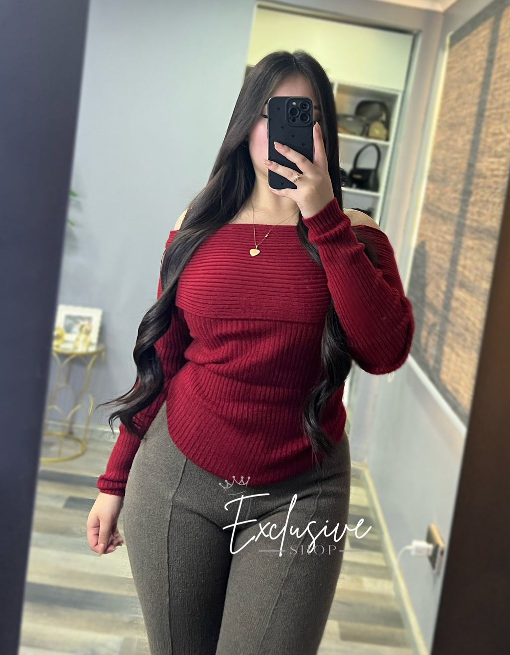 Sweater Cuello Barco
